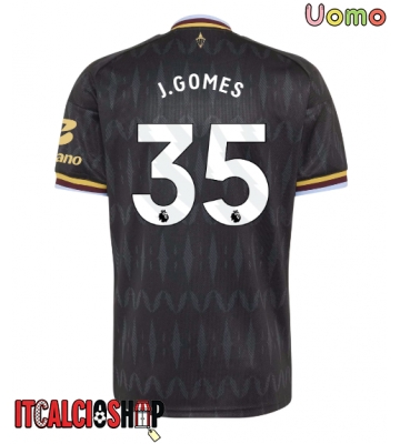 Aston Villa Joao Gomes #35 Seconda Maglia 2026-27 Manica Corta